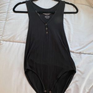 black american eagle bodysuit